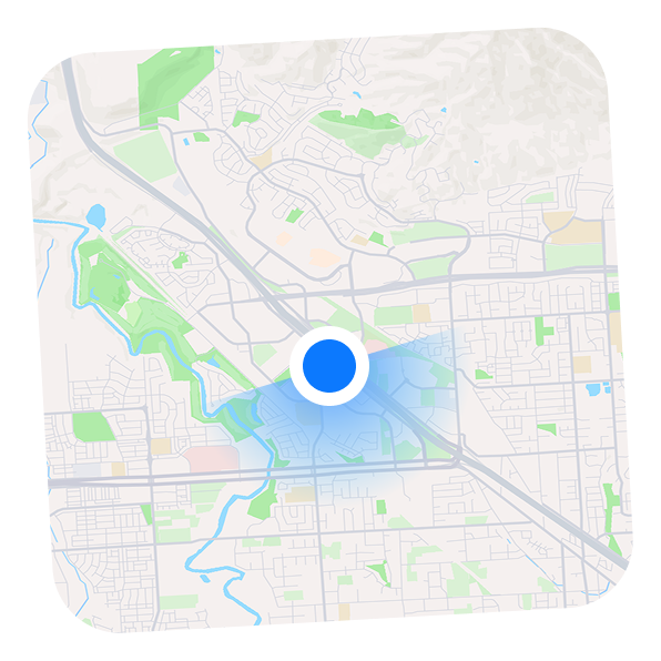 Map showing Leland office in Lehi, Utah